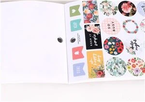 Cahier de journaux de journal d'impression en spirale de reliure de fil de couverture dure